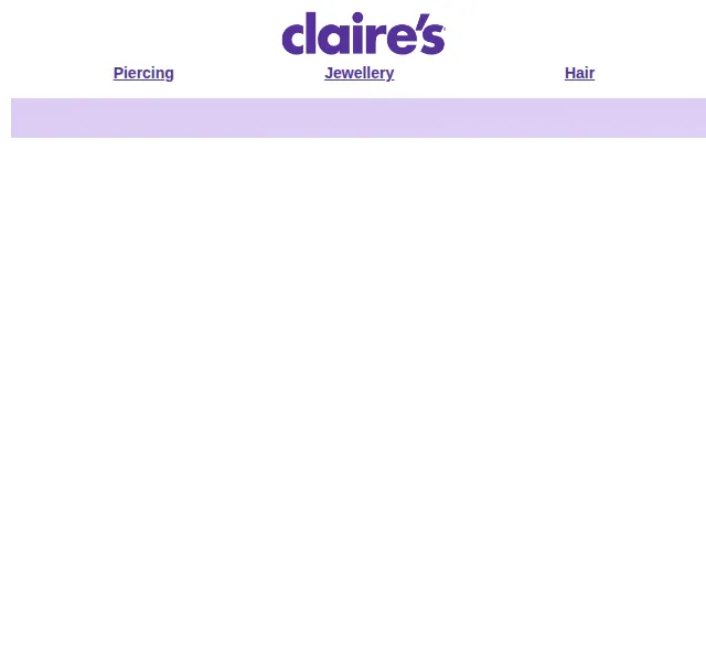 Claire's: Super Savings Event – červenec 2026 | Nuslet.cz