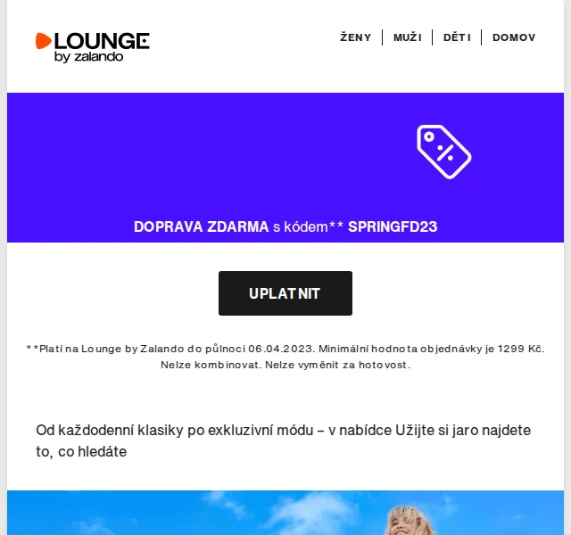 Lounge by Zalando: sleva 60 % na jaro – červen 2026 | Nuslet.cz