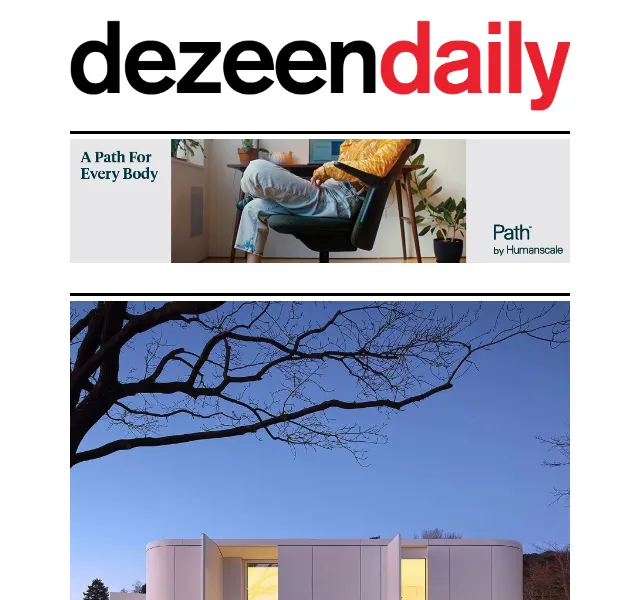 Dezeen Daily: Novinky z architektury a designu – červenec 2026 | Nuslet.cz