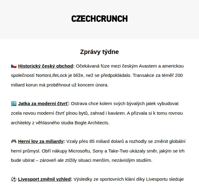 CzechCrunch: Productboard novým jednorožcem – červen 2026 | Nuslet.cz