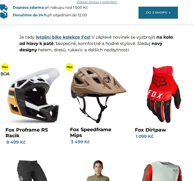 SNOWBOARD ZEZULA: Fox bike kolekce a boty -35% – červen 2026 | Nuslet.cz