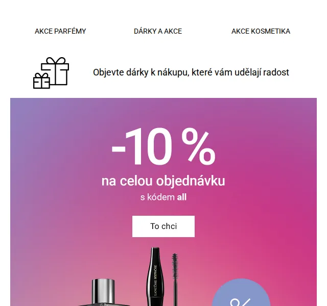Notino: 10% sleva na celý nákup – červenec 2026 | Nuslet.cz