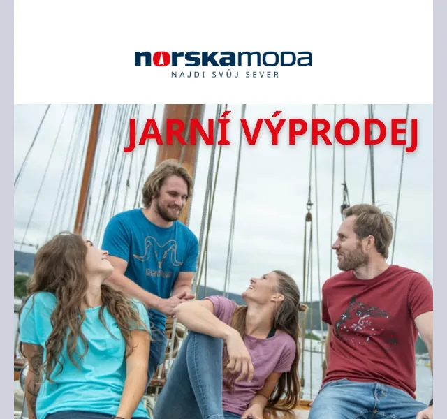 Norskamoda: Výprodej skandinávské módy se slevou až 50 % – červenec 2026 | Nuslet.cz