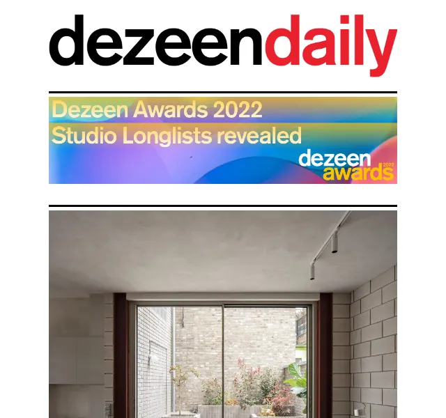 Dezeen Daily: Architektura a design – červen 2026 | Nuslet.cz