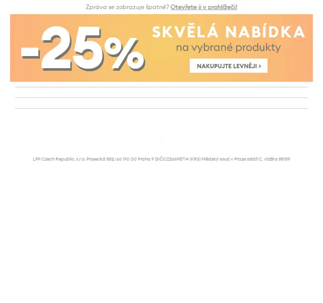 Sinsay: Velikonoce u vás doma – červenec 2026 | Nuslet.cz