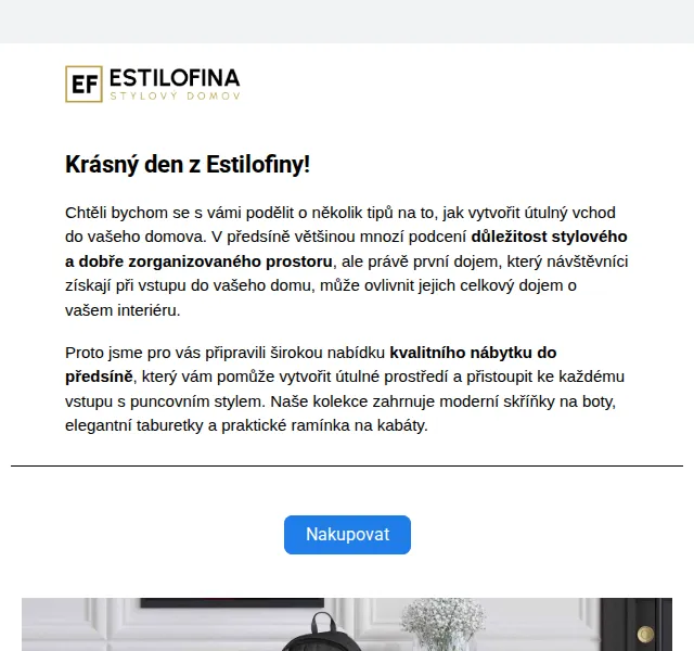 Estilofina-nabytek.cz: Nábytek do předsíně – červenec 2026 | Nuslet.cz