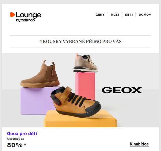Lounge by Zalando: Geox, Mammut, Buffalo – slevy až 80 % – červenec 2026 | Nuslet.cz