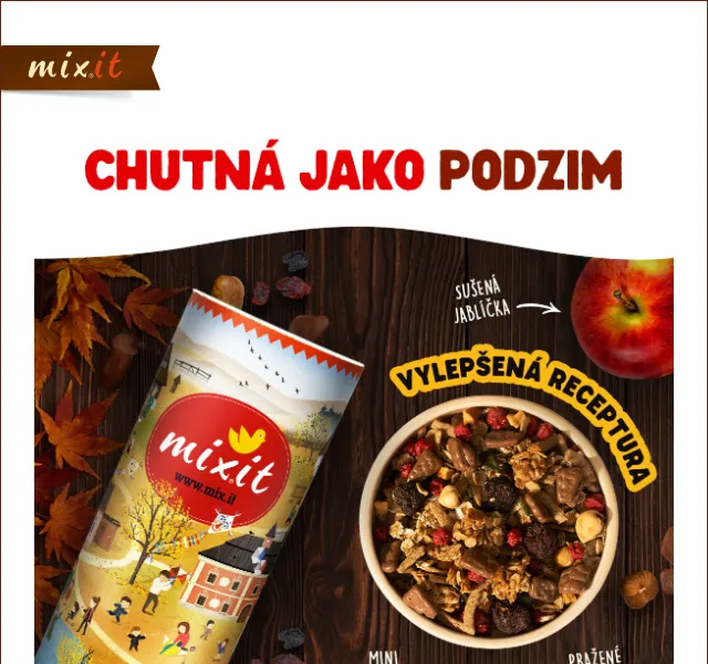 Mixit: Podzimní mix, čaje a sypané nápoje – září 2026