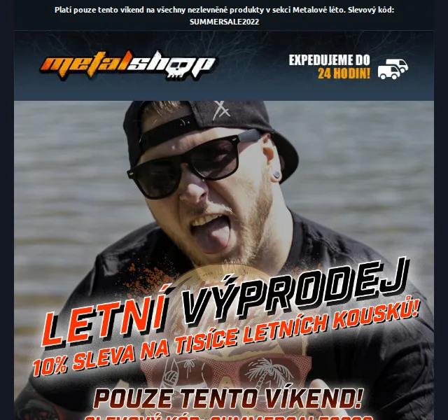 METALSHOP: Letní výprodej s 10% slevou – červenec 2026 | Nuslet.cz