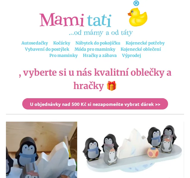 Mamitati.cz: Dřevěné hračky a nové oblečky – červen 2026 | Nuslet.cz