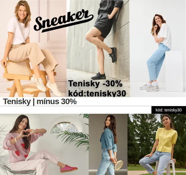 Eliteshoes: tenisky a sneakers -30 % – duben 2026