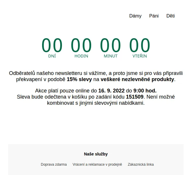 DEICHMANN: Extra sleva 15 % na vše – červen 2026 | Nuslet.cz