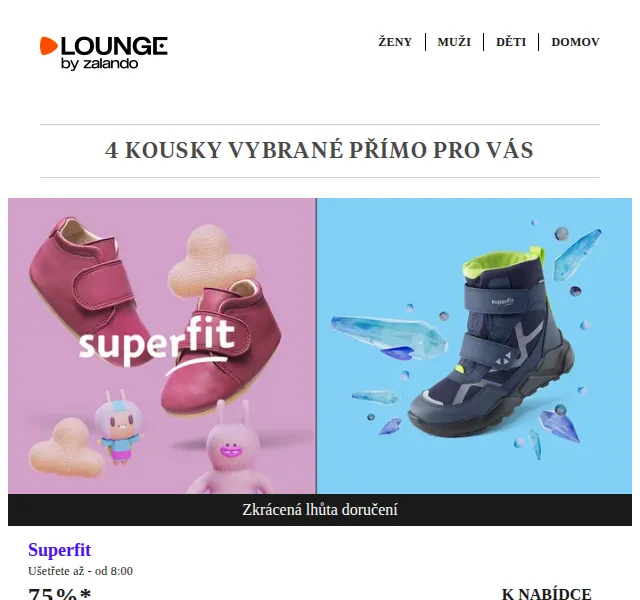 Lounge by Zalando: Superfit, UGG & Desigual se slevou až 75 % – červen 2026 | Nuslet.cz