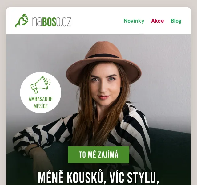 naBOSo: Podzimní kapsulový šatník – září 2026