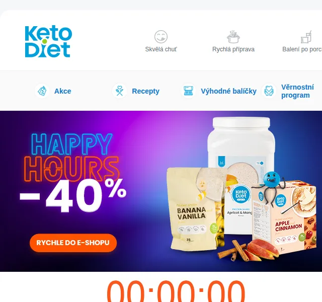KetoDiet: Sleva 40 % na nákup – červenec 2026 | Nuslet.cz