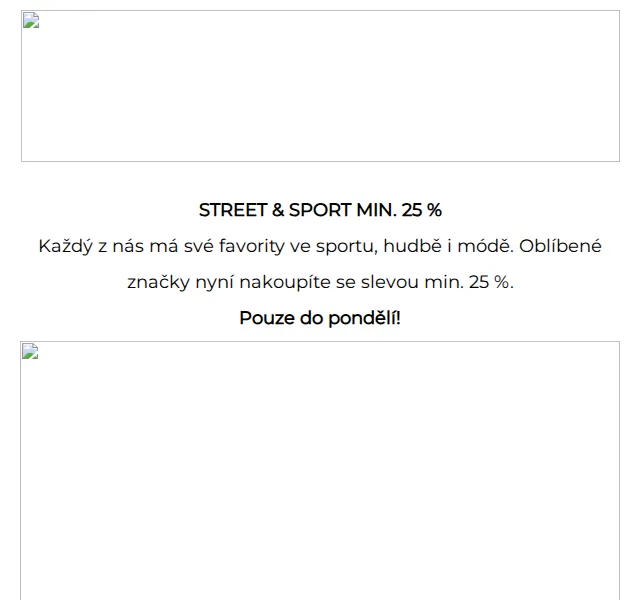 ANSWEAR.cz: Street & Sport slevy min. -25% – červen 2026 | Nuslet.cz