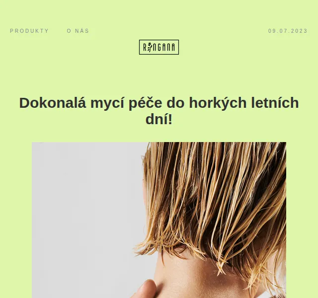 RINGANA: sleva 10 % na FRESH body wash a shampoo – červenec 2023 | Nuslet.cz