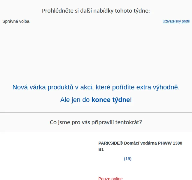 Lidl: PARKSIDE a další slevy až 39 % – červenec 2026 | Nuslet.cz