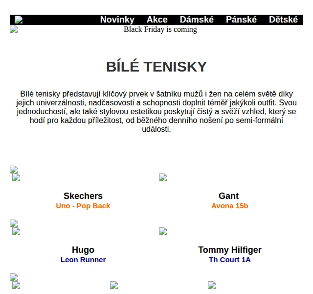 Office Shoes: Bílé tenisky Skechers, Gant, Hugo, Tommy Hilfiger – červenec 2026 | Nuslet.cz