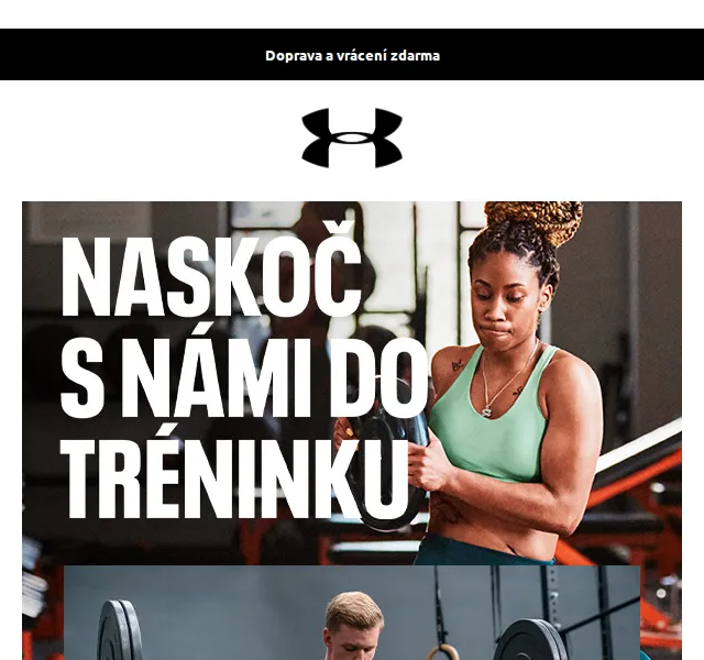 Under Armour: Slevy až 50 % na 2 400+ produktů – červen 2026 | Nuslet.cz