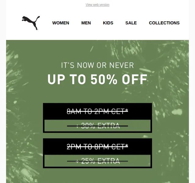 PUMA: až 50 % + 20% sleva – červen 2026 | Nuslet.cz