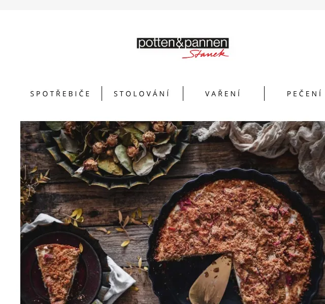 Potten & Pannen: Emile Henry koláčové formy až -27 % – duben 2026