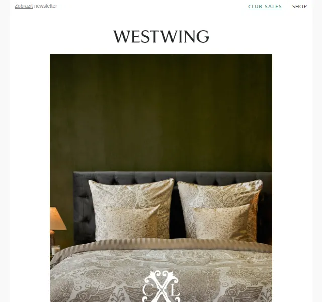 Westwing: CXL by Christian Lacroix, Dr. Botanicals až -70% – srpen 2026 | Nuslet.cz