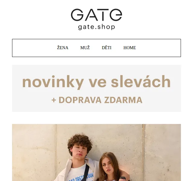 gate.shop: Slevy až 40 % na dámskou módu – červenec 2026 | Nuslet.cz