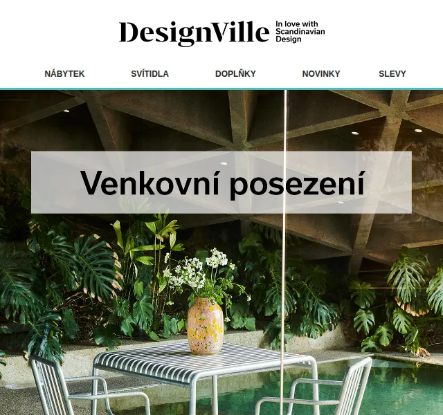 DesignVille: HAY Palissade a Hee – sleva 5 % – červen 2026 | Nuslet.cz