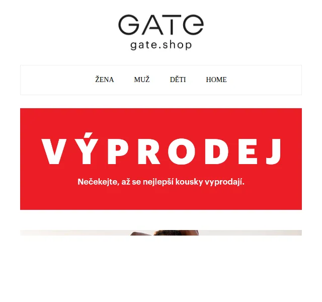 gate.shop: Letní výprodej slevy až -70 % – červenec 2026 | Nuslet.cz