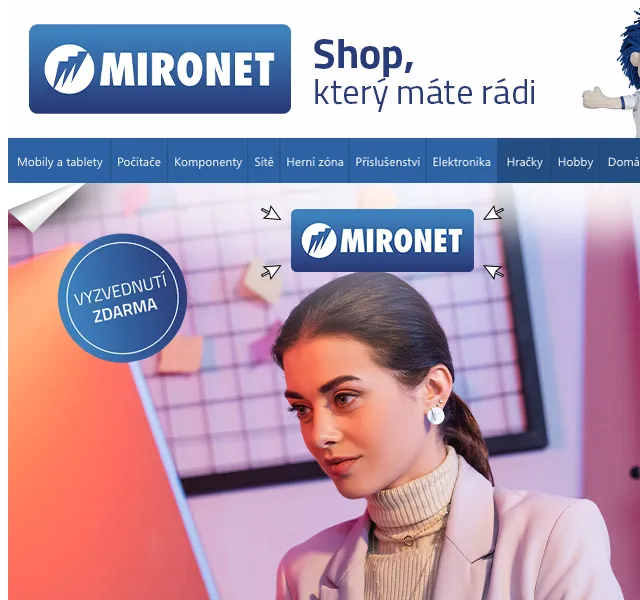 Mironet: Sestavte si PC a užívejte dokonalý obraz – červenec 2026 | Nuslet.cz