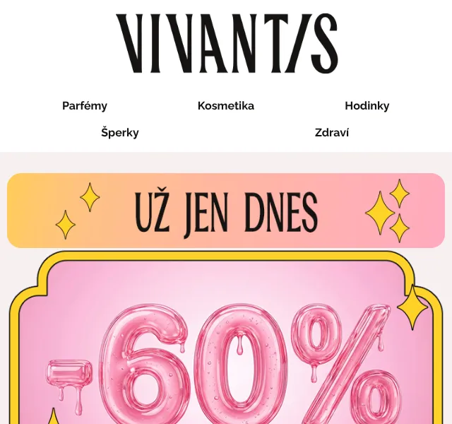 Vivantis.cz: Sleva až 60 % – Červenec 2026 | Nuslet.cz