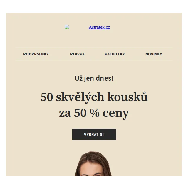 Astratex: 50% sleva na 50 kousků a doprava zdarma – červen 2026 | Nuslet.cz