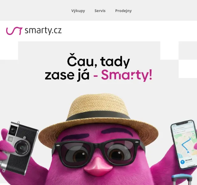 Smarty.cz: Technika na cestování – srpen 2026