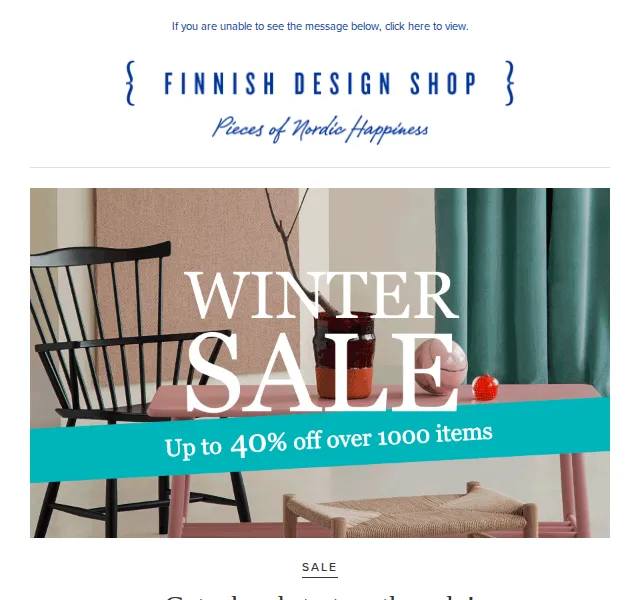 Finnish Design Shop: Winter Sale až 40 % – červen 2026 | Nuslet.cz