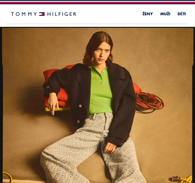 Tommy Hilfiger: Preppy styl a TH monogram – červenec 2026 | Nuslet.cz