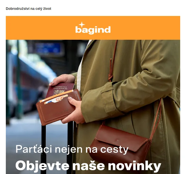 Bagind: Nové doplňky z hovězí kůže – červenec 2026 | Nuslet.cz