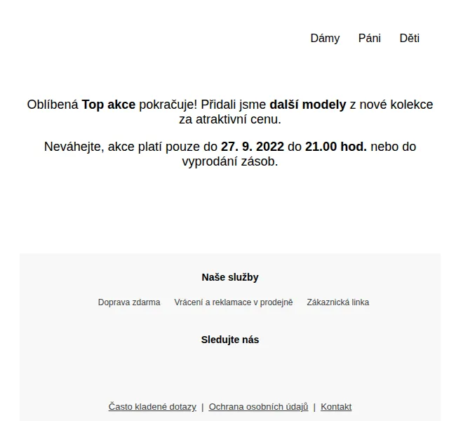 DEICHMANN: Top akce prodloužena – říjen 2026 | Nuslet.cz