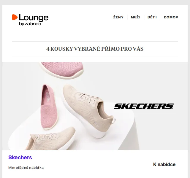 Lounge by Zalando: Skechers, ONLY, bugatti – až 85 % | Duben 2026