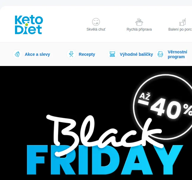 KetoDiet: Black Friday slevy až 46 % – červenec 2026 | Nuslet.cz