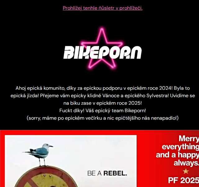 Bikeporn: PF 2025 přání – červenec 2026 | Nuslet.cz