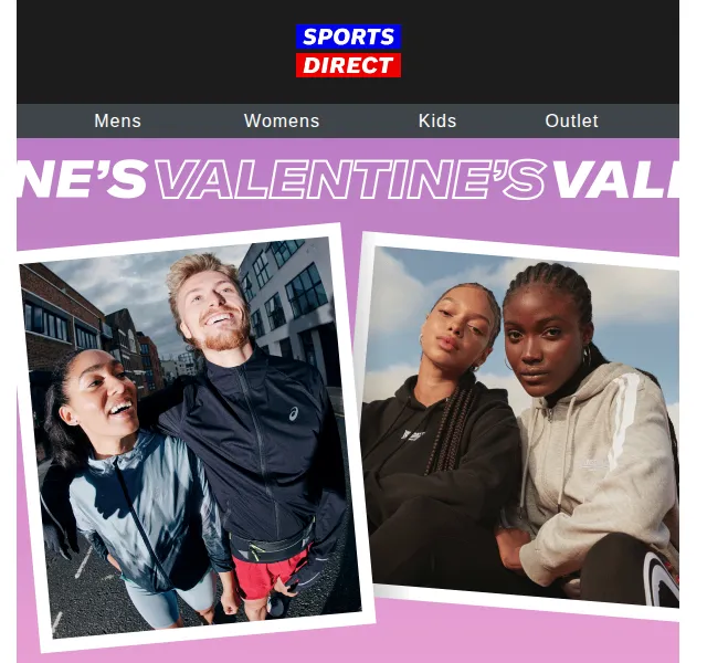 Sportsdirect.com: Valentýnské dárky se slevou až 71 % – červen 2026 | Nuslet.cz