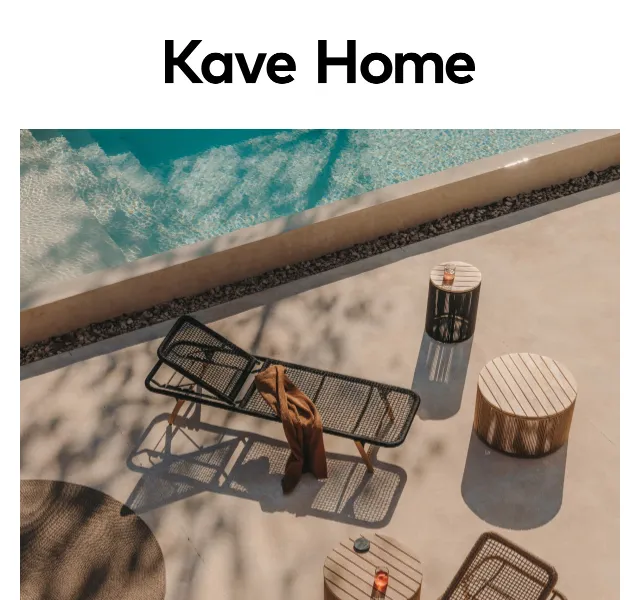 Kave Home Sale: Relax venku – lehátka do zahrady – červenec 2026 | Nuslet.cz