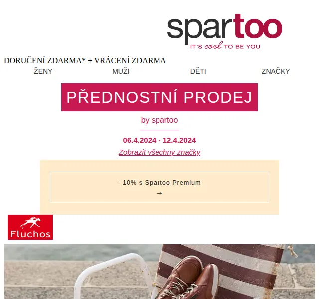 Spartoo: Slevy až -50% na Timberland, Pepe Jeans – červenec 2026 | Nuslet.cz