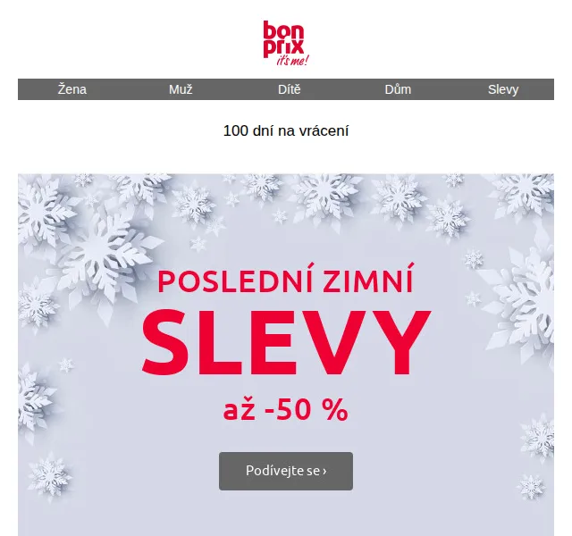 Bonprix: Poslední zimní slevy – červen 2026 | Nuslet.cz