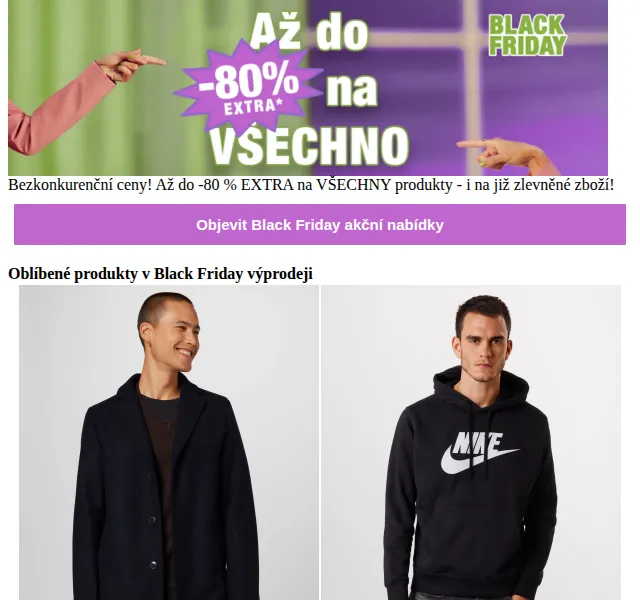 ABOUT YOU: Black Friday extra sleva až -80 % na vše – červen 2026 | Nuslet.cz