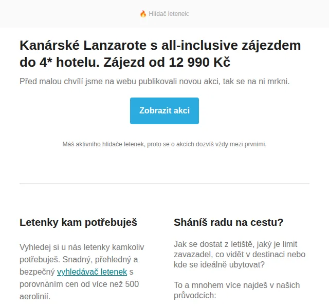Cestujlevne.com: Lanzarote all-inclusive 4* hotel od 12 990 Kč – červen 2026 | Nuslet.cz