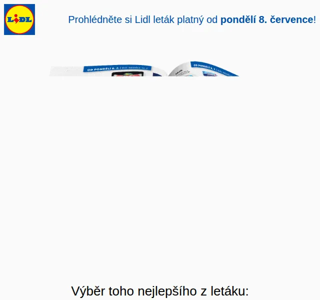 Lidl: Leták s produkty z České republiky – červenec 2026 | Nuslet.cz