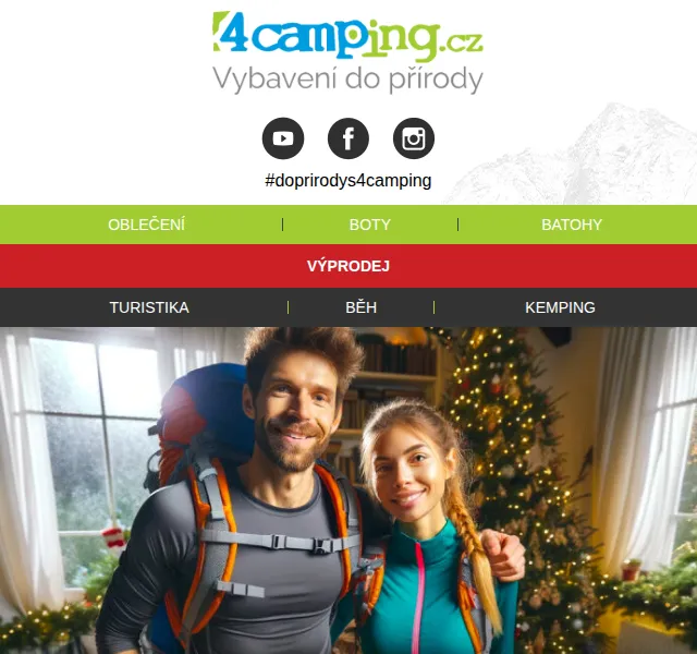 4camping: Novoroční výprodej vybavení – červenec 2026 | Nuslet.cz