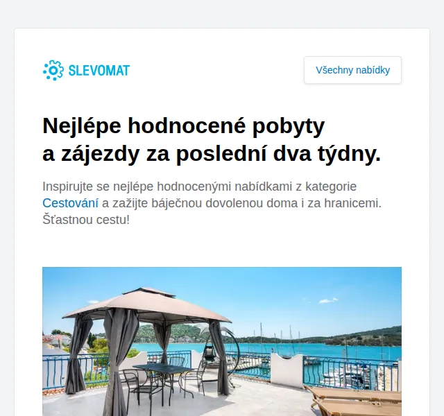 Slevomat: Nejlepší pobyty a zájezdy – červenec 2026 | Nuslet.cz